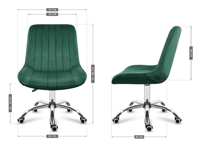 Irodai szék Forte 3.5 (sötétzöld)