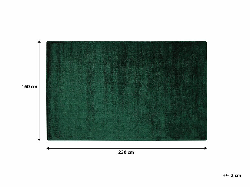 Szőnyeg 160x230 cm GARI II (szövet) (sötézöld) *kiárusítás