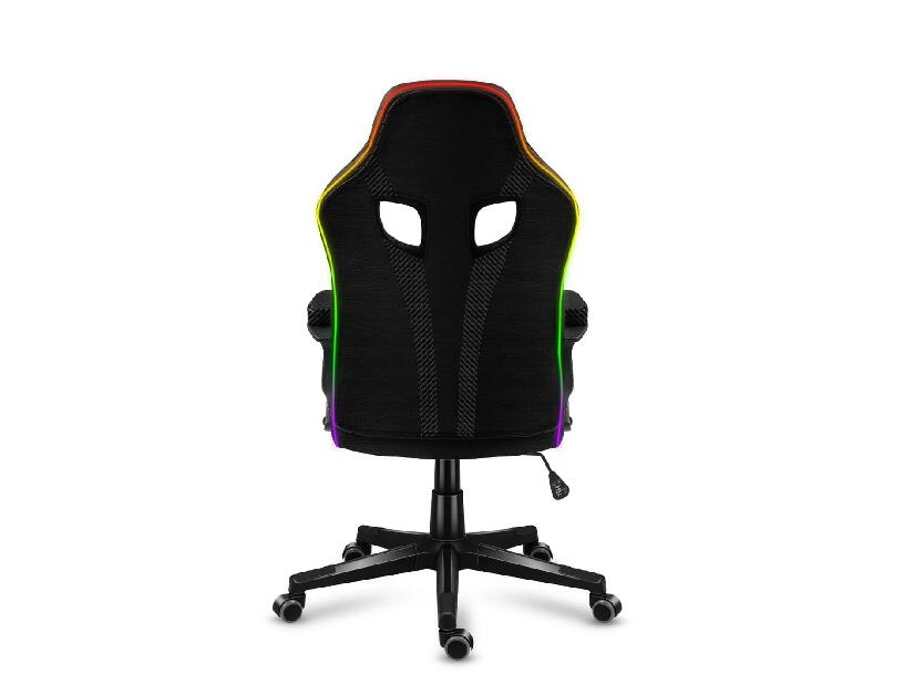Játék szék Fusion 2.5 (fekete + többszínű) (LED világítással)