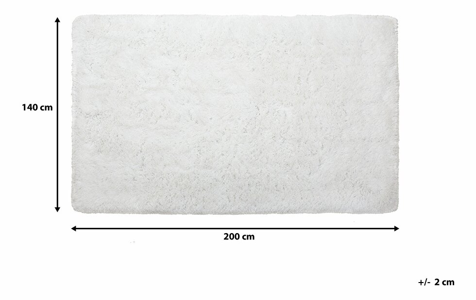 Szőnyeg 200 cm Caiguna (fehér)