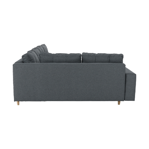 U alakú kanapé Vincent (sötétszürke) (J) 