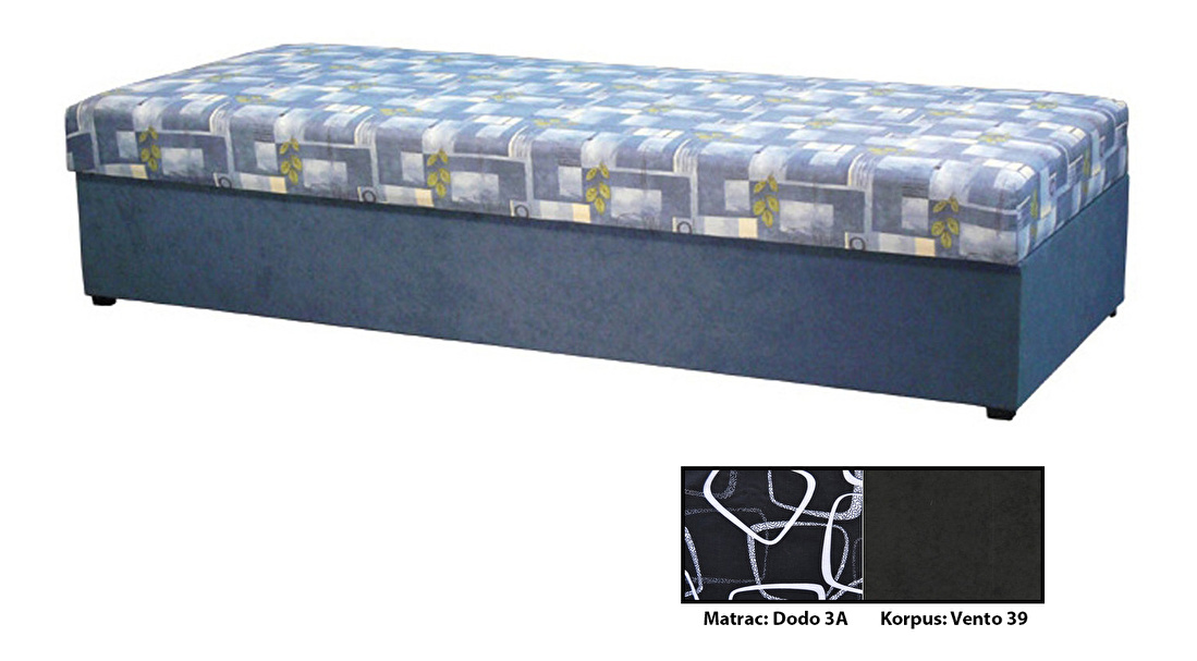 Egyszemélyes ágy (dívány) 80 cm Kasvo (molitán matraccal) *kiárusítás