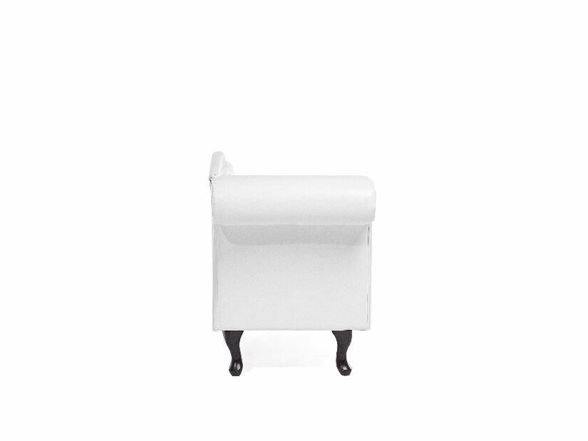 Pihenő fotel Lattey (fehér) (B) *kiárusítás