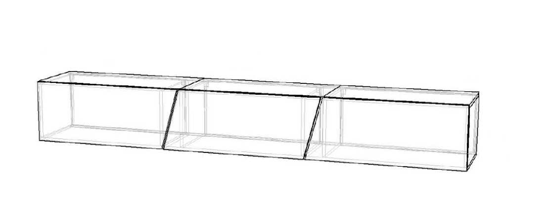 TV asztal/szekrény Savanna 240 (matt fehér + fényes fehér) (világítással)