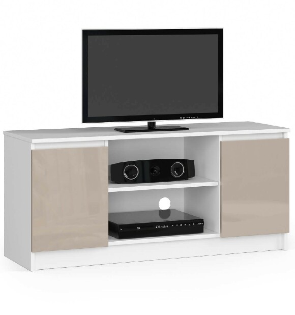 TV asztal Darian (fémes magasfényű)