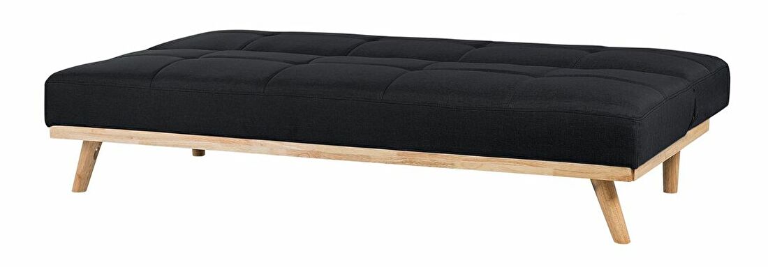 Háromszemélyes kanapé Farum (fekete)