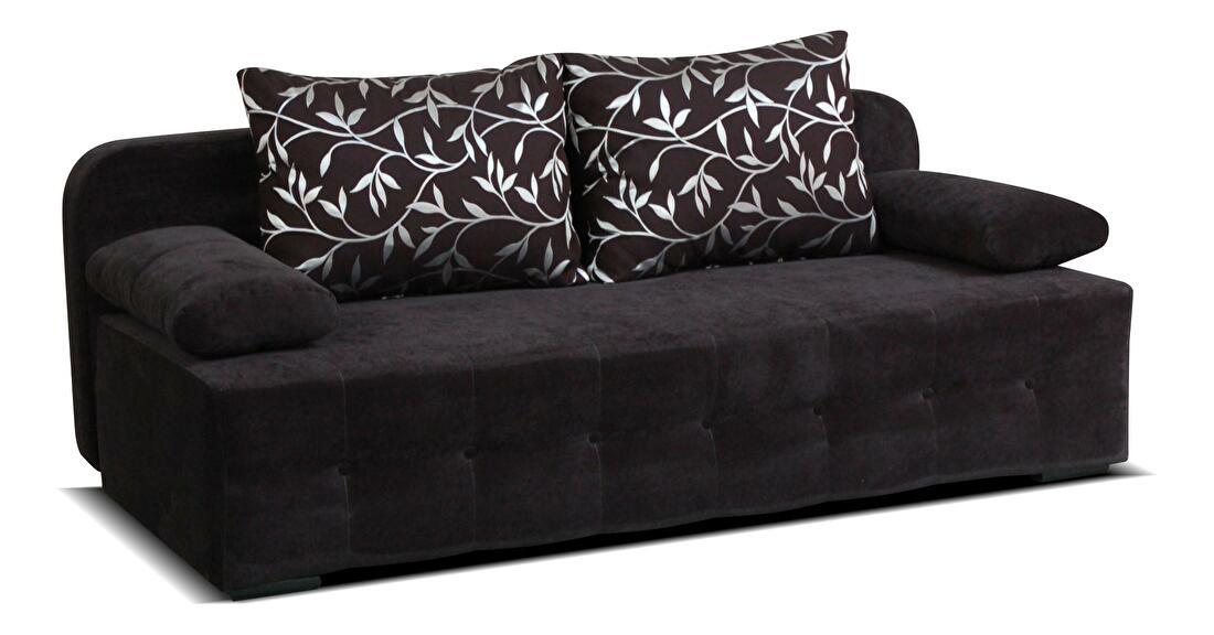 Háromszemélyes kanapé Komber (fekete)