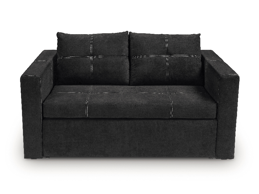 Kétszemélyes kanapé Burton 2FBK (fekete)
