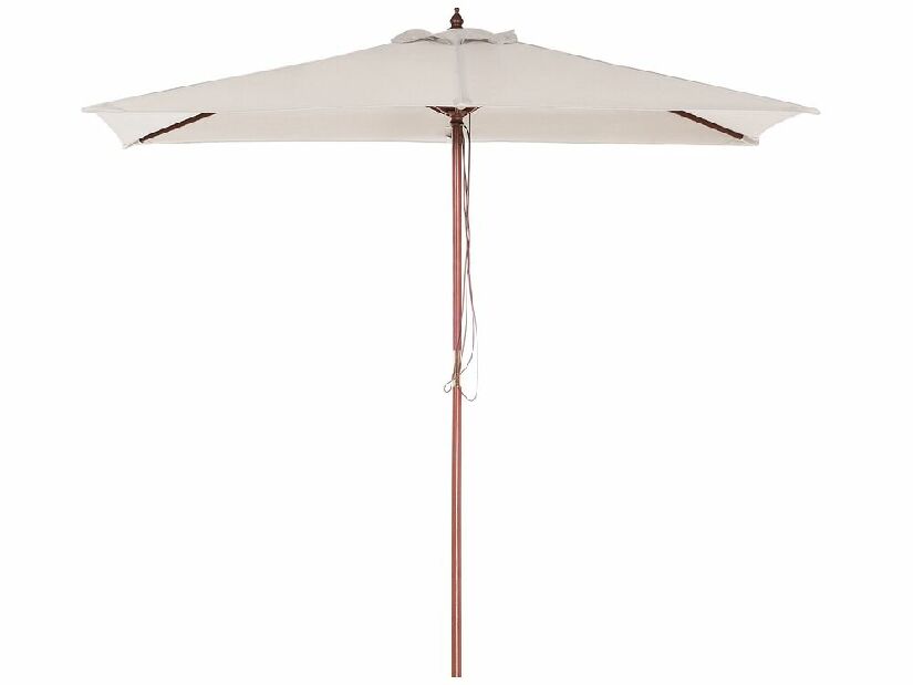Kerti napernyő 144 cm FLAME (fa) (világosbézs)