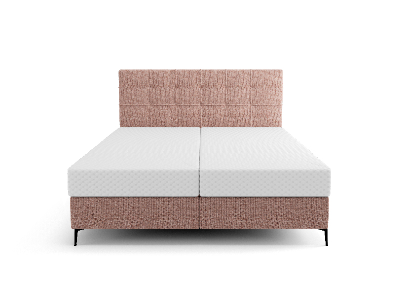 Egyszemélyes ágy 120 cm Infernus Comfort (lazac) (ágyráccsal, tárolóhellyel)