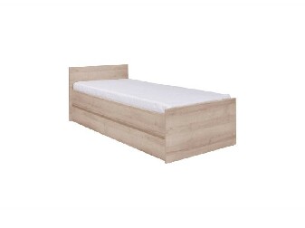 Egyszemélyes ágy 80 cm Cortez C 08 (sonoma tölgy) ( ágyráccsal)