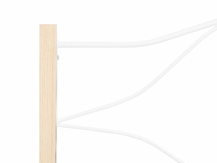 Franciaágy 180 cm FLANGE (ágyráccsal) (fehér)
