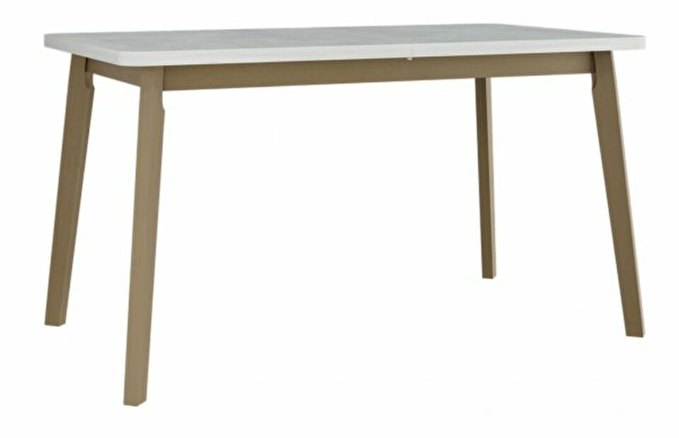 Asztal Harry Mirjan 80 x 140+180 VI (fehér Mirjan L) (szonoma)