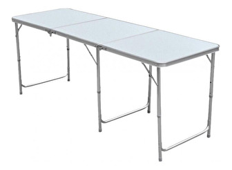 Kerti asztal    Travel (6 fő részére) (alumínium + fehér)
