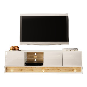 TV asztal/szekrény Gallina 180 (fehér)