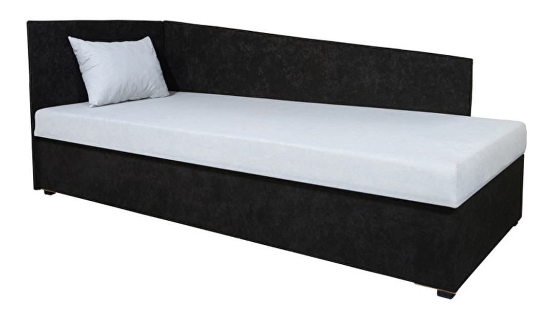 Egyszemélyes ágy (dívány) 80 cm Eda 4 Lux (habszivacs matraccal) (B)