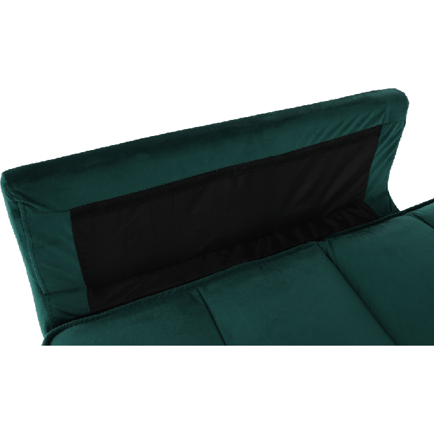 Széthúzhatós kanapé Kaprera (sötétzöld) *kiárusítás