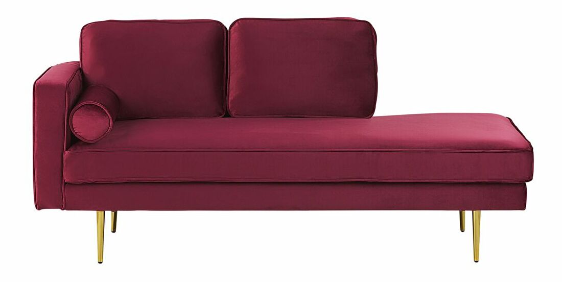 Pihenő fotel MARBURG (szövet) (piros) (B)