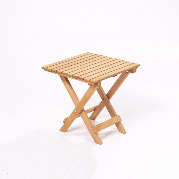 Kerti asztal és szék készlet (3 db.) Minnie (barna + krém)