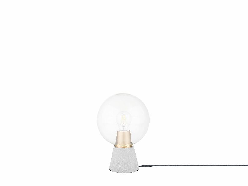 Asztali lámpa ARVE (üveg) (szürke)