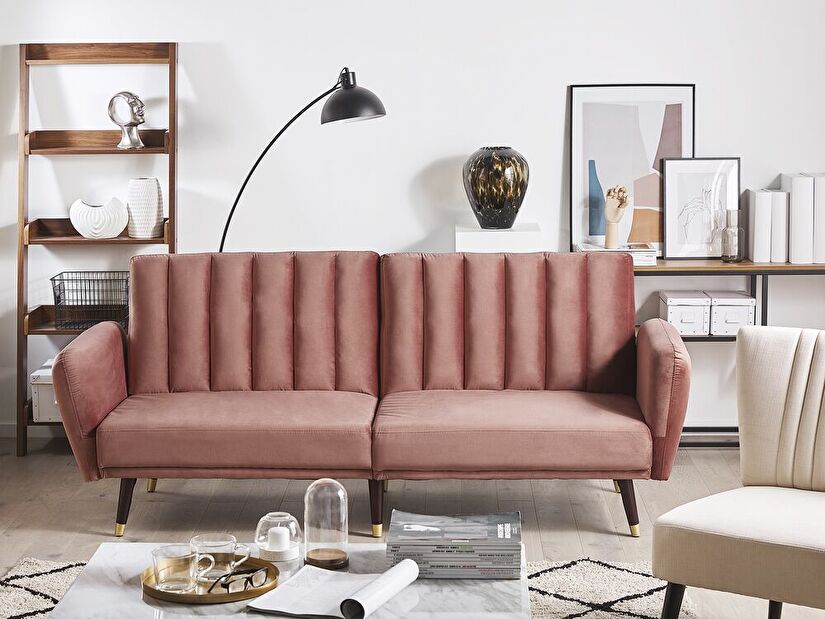 Háromszemélyes kanapé VIMMER (rózsaszín)