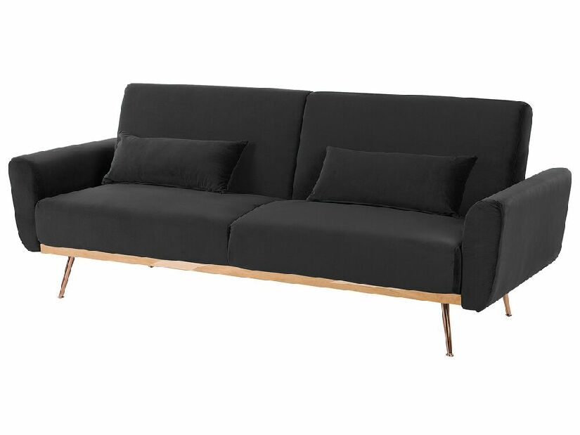 Háromszemélyes kanapé Ely (fekete)