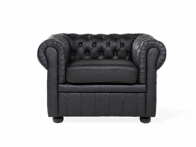 Fotel Chichester (fekete) (vintage)