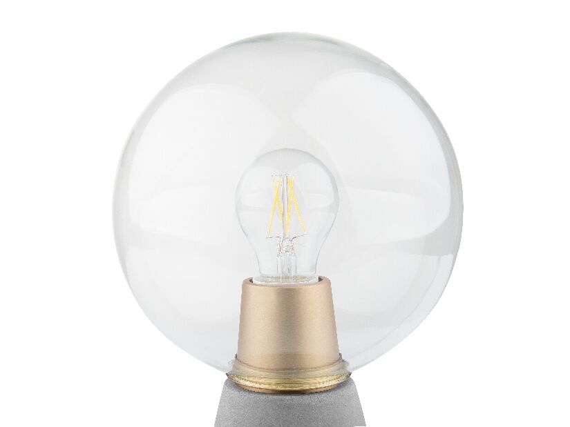 Asztali lámpa ARVE (üveg) (szürke)