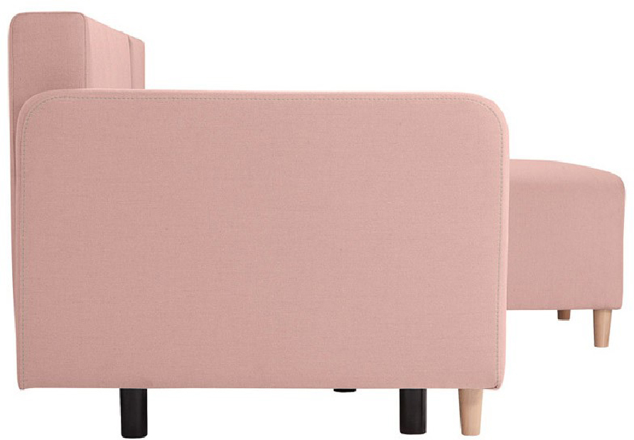 Sarok kanapé Sandy Lux 3DL.URC (rózsaszín) (J)