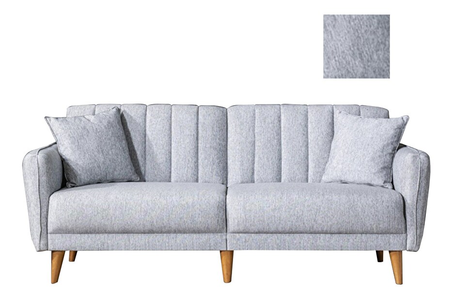 Háromszemélyes kanapé Adriene (szürke)