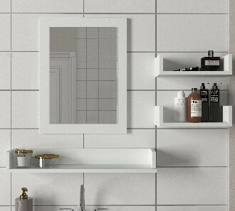Fürdőszoba szekrény Slacky (fehér)