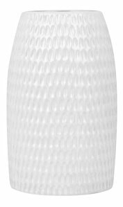 Váza LAVENA 25 cm (üveglaminált) (fehér)