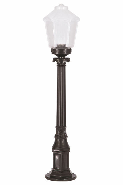 Kültéri álló lámpa Suleiman (fekete)