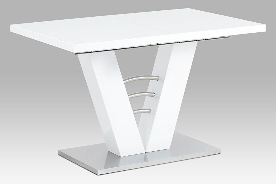 Étkezőasztal- Artium 510 WT (4-6 fő részére) (fényes fehér) *kiárusítás