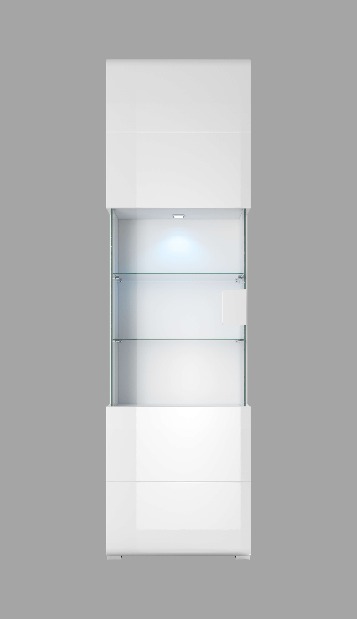 Nappali bútorsor Tamie Typ 10 (fehér+ fényes fehér)