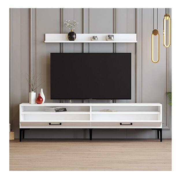 TV asztal/szekrény Irma (fehér)