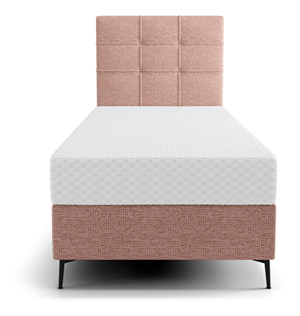 Egyszemélyes ágy 80 cm Infernus Comfort (lazac) (ágyráccsal, tárolóhellyel)