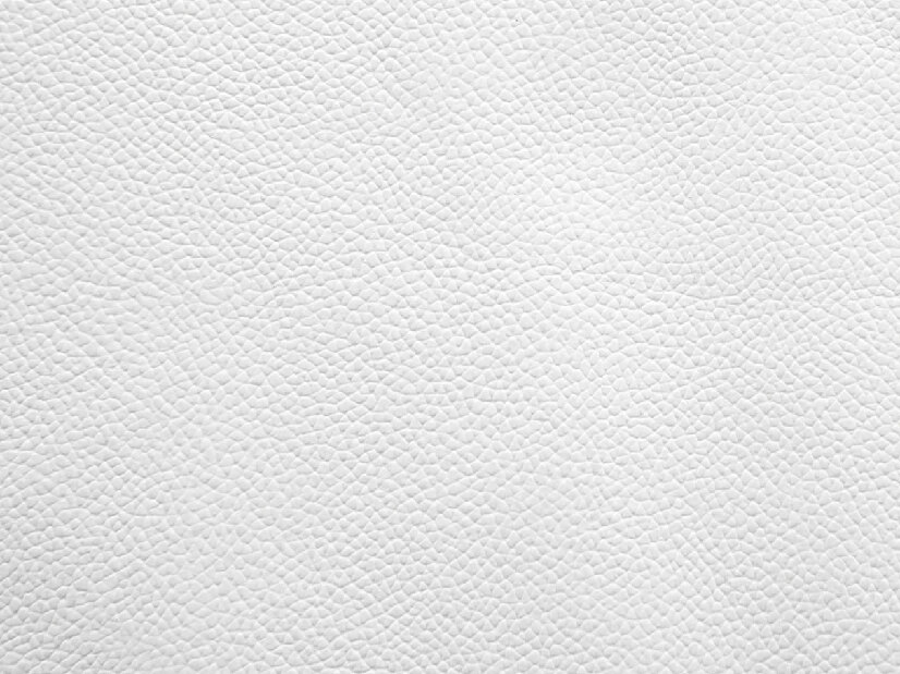 Kétszemélyes bőr kanapé Heinola (fehér)