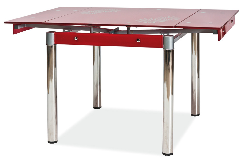 Étkezőasztal Alnitak (piros) (4 fő részére)