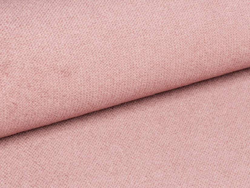 Franciaágy Mirdia 180 cm (világos rózaszín) (táskarugós matraccal és tárolóhellyel) *kiárusítás
