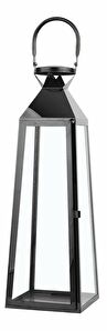 Lámpás CAICO 53 cm (rozsdamentes acél) (fekete)