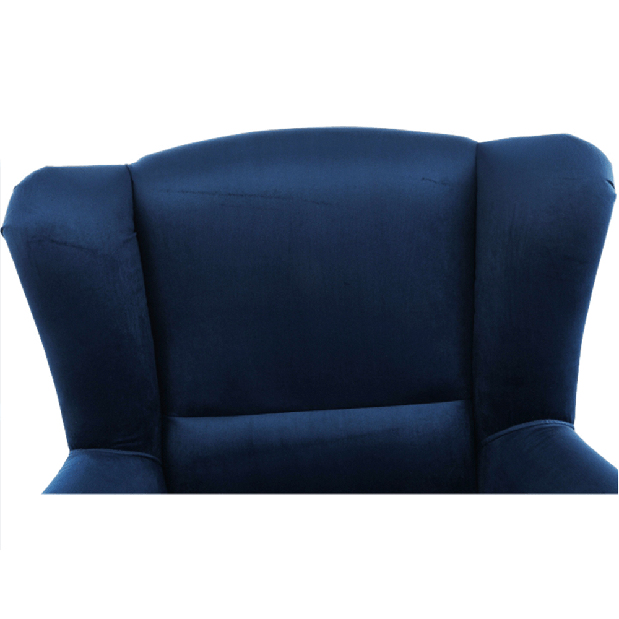 Fotel zsámollyal Aevo (kék) *kiárusítás