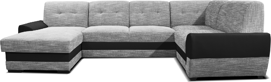 U-alakú sarok kanapé Ülőke Sinana L+2+A+1 (L)