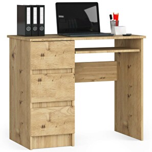 PC asztal Benicio (artisan tölgy) (B)