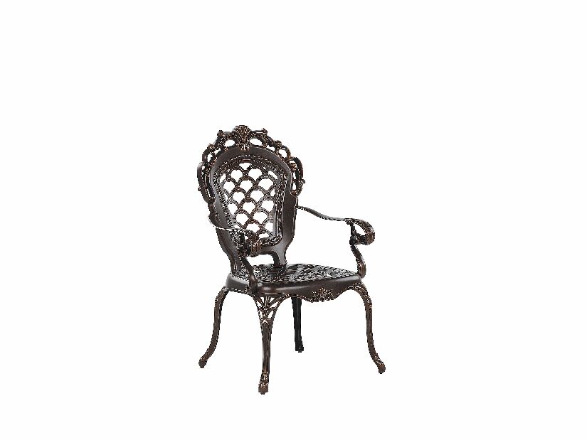 Kerti szék szett 2db LIZZI (alumínium) (barna) *kiárusítás