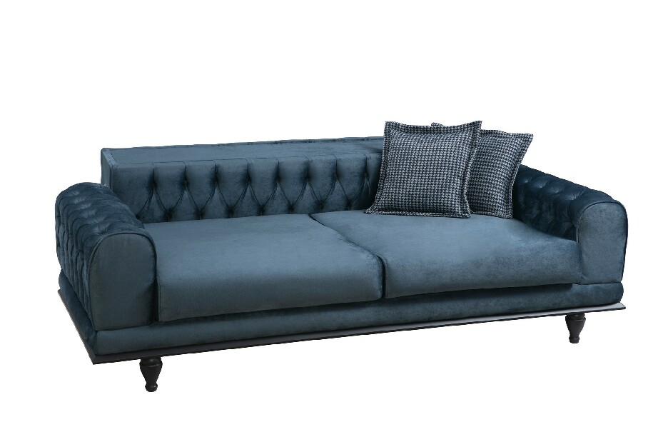Háromszemélyes kanapé Alfredo (sötétkék)