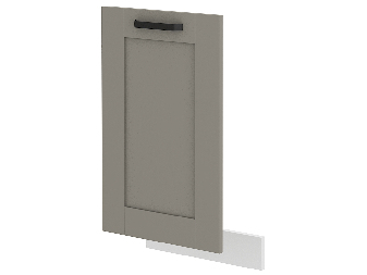 Beépített mosogatógép ajtó Lucid ZM 446 x 713 (claygrey + fehér)