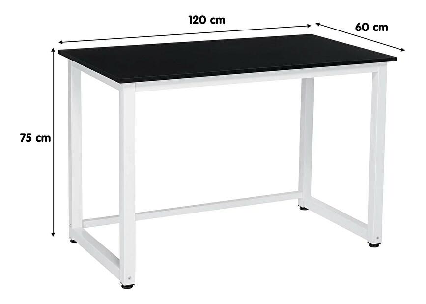 PC asztal Blondie (antracit + fehér)