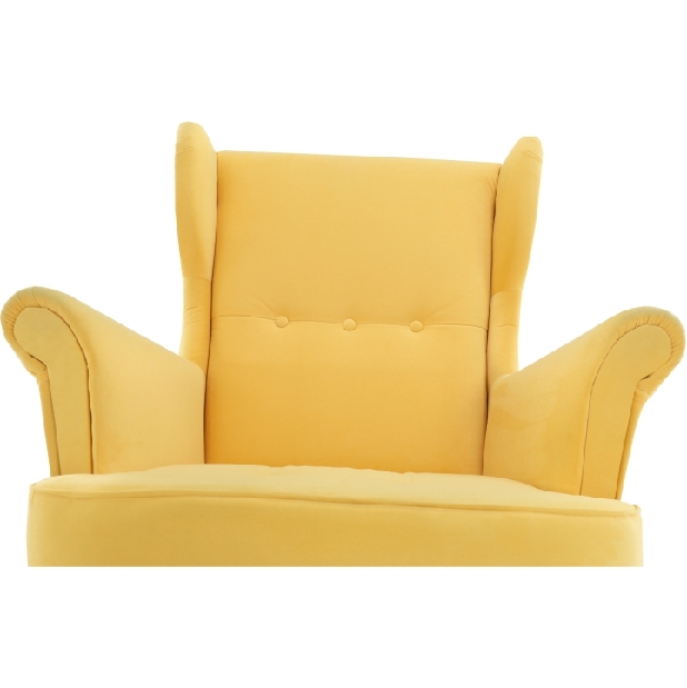 Fotel Rufino (sárga + wenge) *kiárusítás