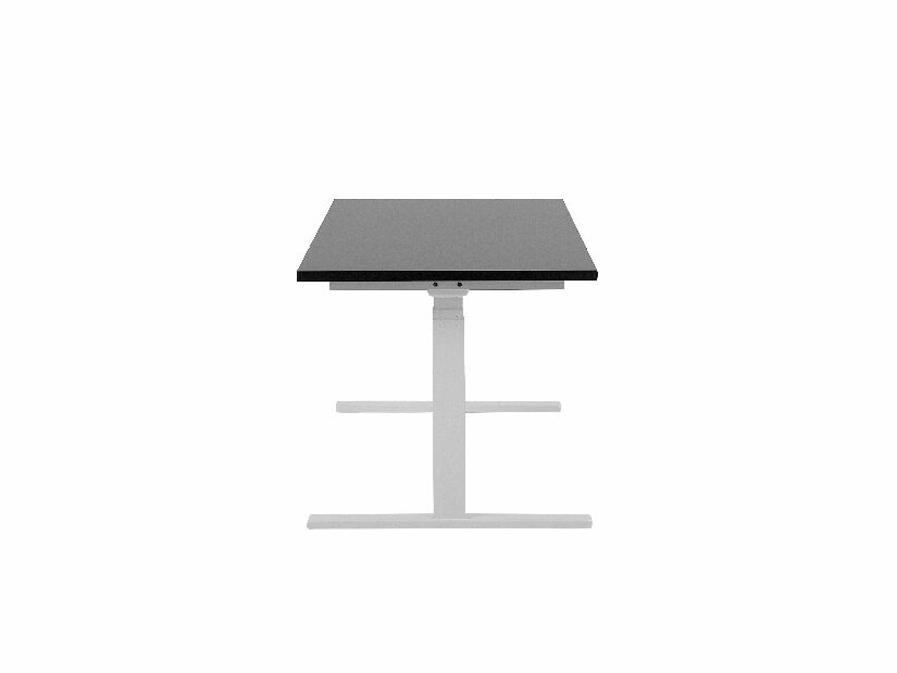 Íróasztal UPPER II (180 x 80 cm) (MDF) (fekete) (el. beállítható)